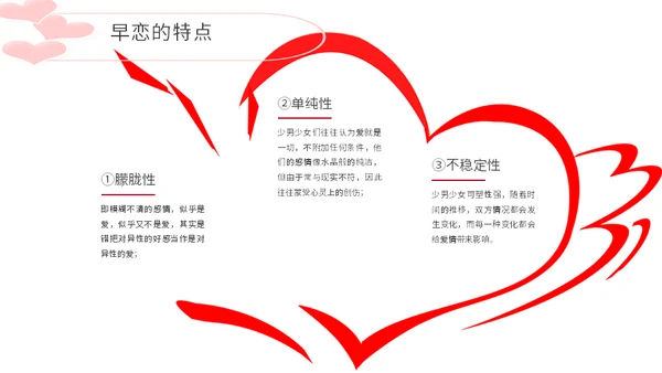 学生早恋的危害通用PPT模板