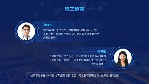 科技企业年终汇演颁奖盛典未来通用PPT模板