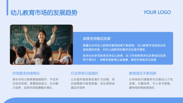 蓝色简约风大学生职业发展规划PPT