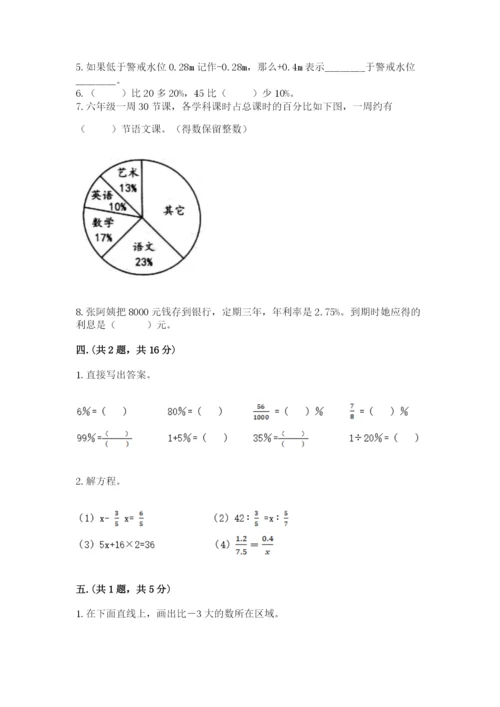 浙教版数学小升初模拟试卷含完整答案（必刷）.docx