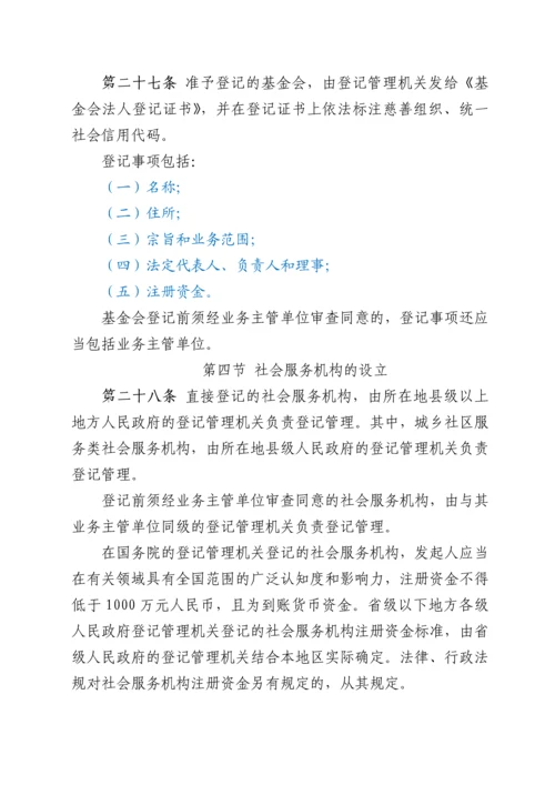 社会组织登记管理条例.docx