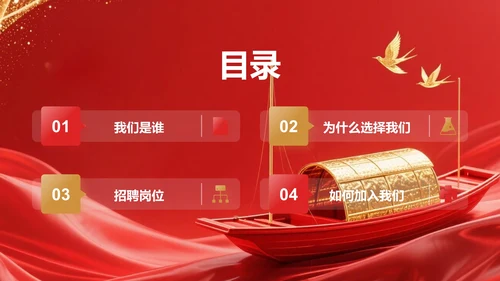 红色精神
学习班会PPT