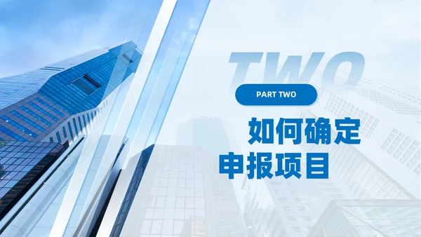 实拍风简约风蓝色系如何做好项目申报工作商务培训PPT