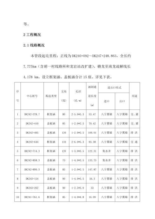 涵洞关键工程综合施工组织设计最终.docx