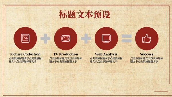 怀旧风格五四青年节通用PPT母版
