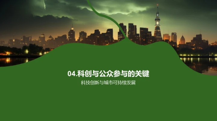 城市未来可持续化