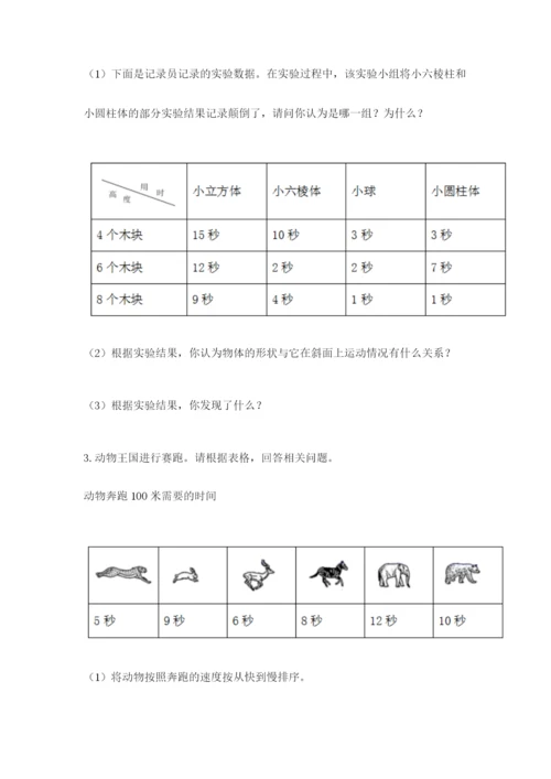 教科版三年级下册科学期末测试卷（名师推荐）.docx