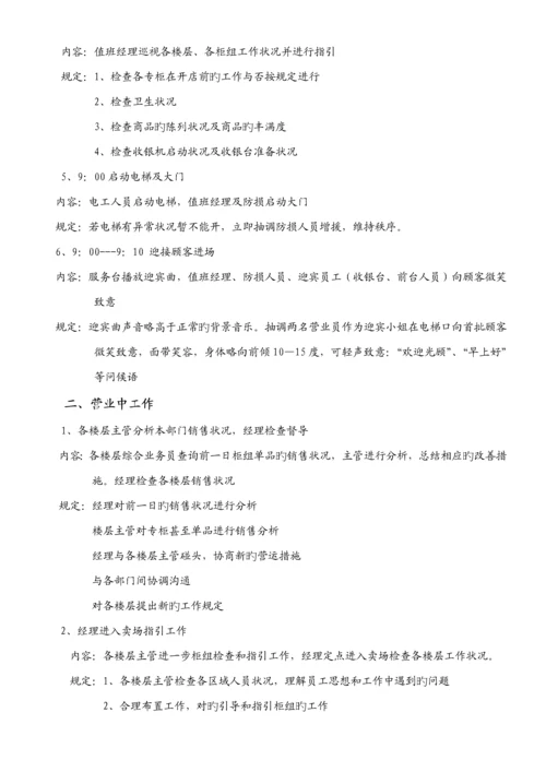 百货商场营运管理专题方案.docx