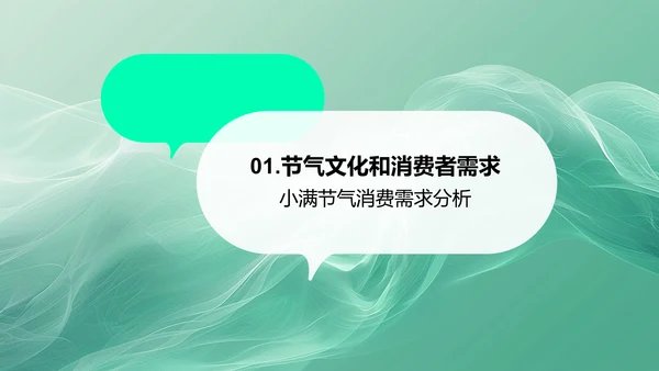 小满节气营销策略讲座PPT模板