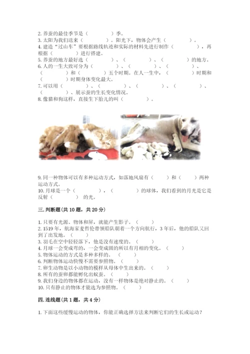 教科版科学三年级下册 期末测试卷精品（巩固）.docx