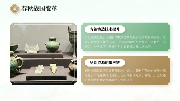 绿色中国风国庆历史课堂专题讲座PPT模板