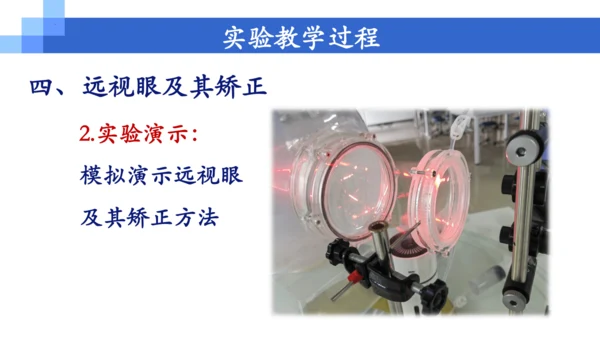 5.4《眼睛和眼镜》实验改进说课课件 (共26张PPT)  --2023-2024学年人教版物理八年