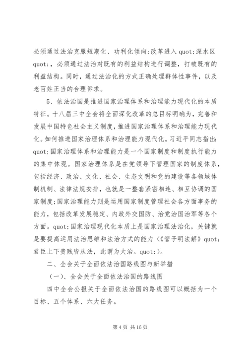 学习十八届四中全会心得体会XX年11月.docx