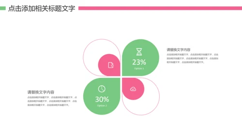 甜甜圈美食甜点下午茶动态PPT模板