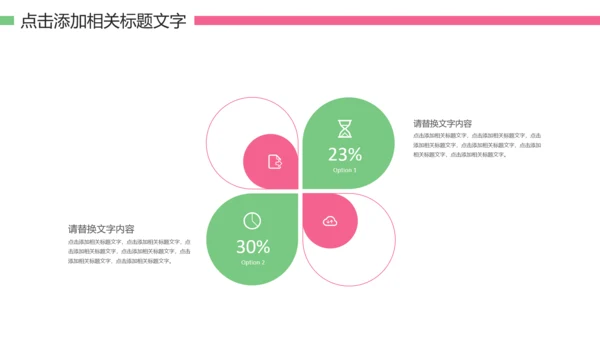 甜甜圈美食甜点下午茶动态PPT模板