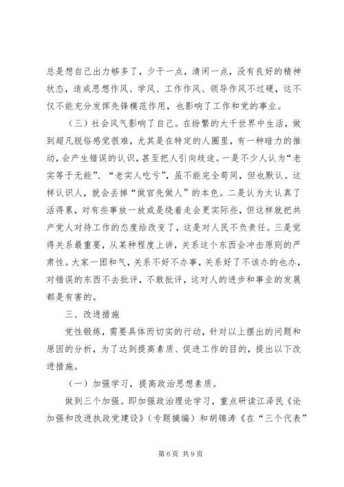 党委书记党性分析材料.docx