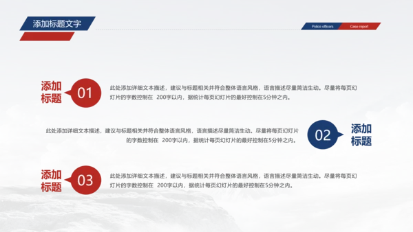 庄严大气中国检察述职汇报PPT