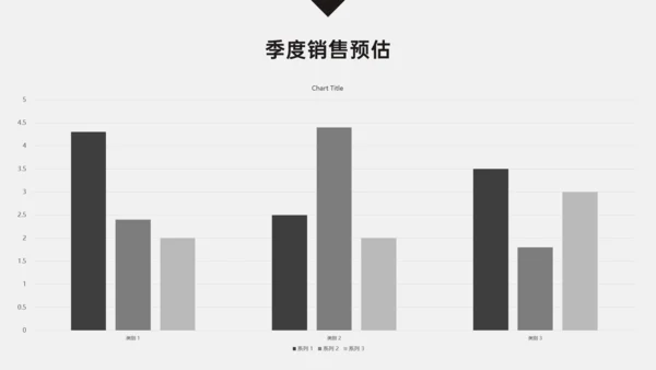 简约商务风销售年中总结