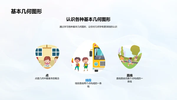 几何知识讲解PPT模板