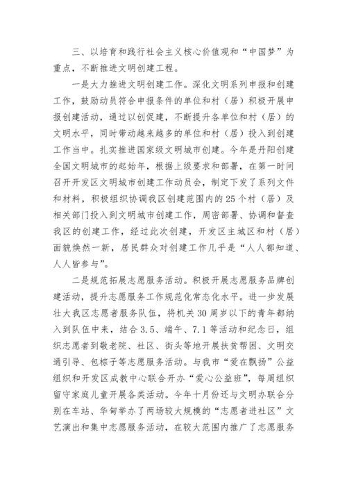 开发区年度宣传思想工作总结.docx