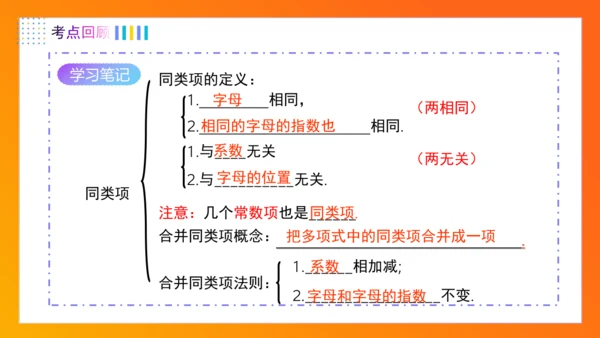 第四章整式的加减（单元复习课件）-【大单元教学】2024-2025学年七年级数学上册同步备课系列（人