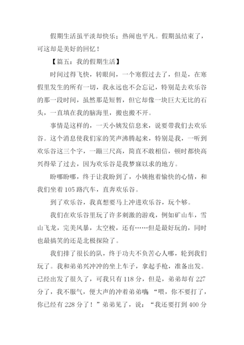我的假日作文600字.docx