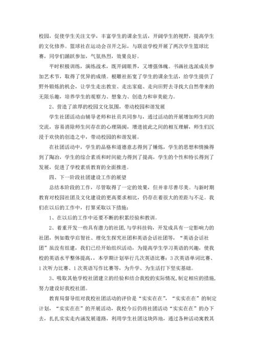 初中社团活动总结.docx