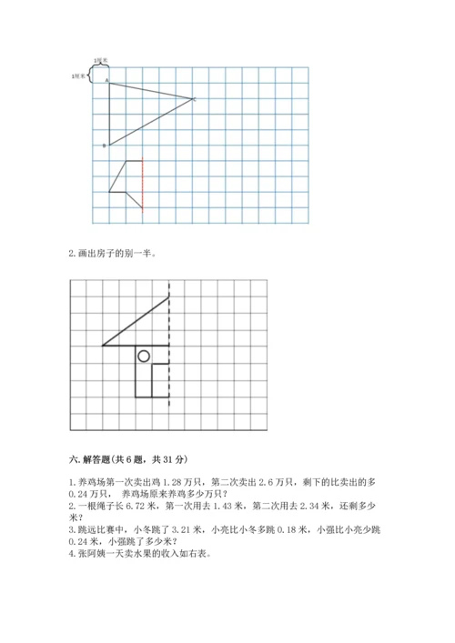 人教版四年级下册数学期末测试卷加下载答案.docx