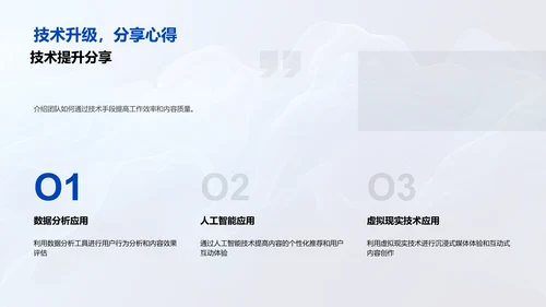 新媒体年中总结报告PPT模板