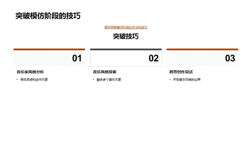 塑造音乐个性之路
