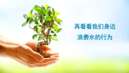 节约用水教育了解水资源PP模板