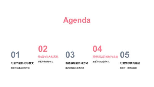 感恩母爱的母亲节