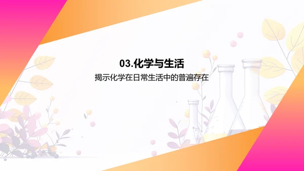 化学知识普及PPT模板