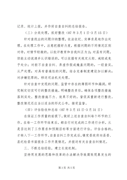 镇开展不正当交易行为自查自纠实施方案 (2).docx