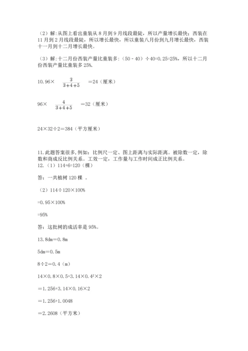 六年级小升初数学应用题50道附参考答案【b卷】.docx