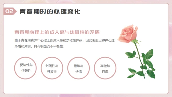 青春期女生心理健康教育讲座通用PPT模板