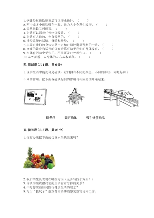 教科版小学科学二年级下册 期末测试卷附参考答案（典型题）.docx