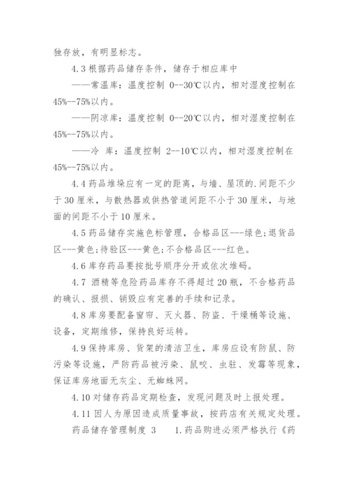 药品储存管理制度.docx