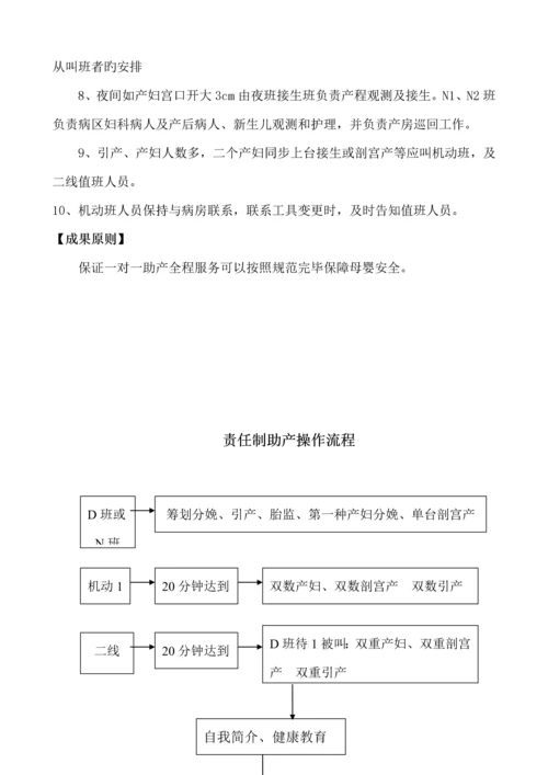 产科十大安全目标的指引与标准流程.docx