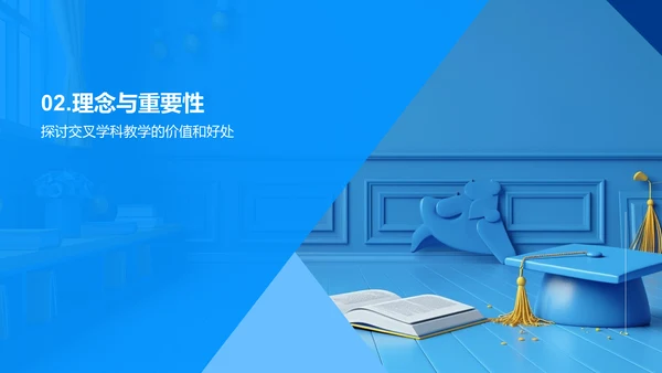 交叉学科教学实践PPT模板
