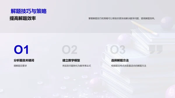 数学知识讲解与应用PPT模板