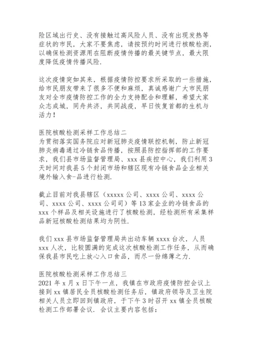 规范核酸检测工作总结范本.docx
