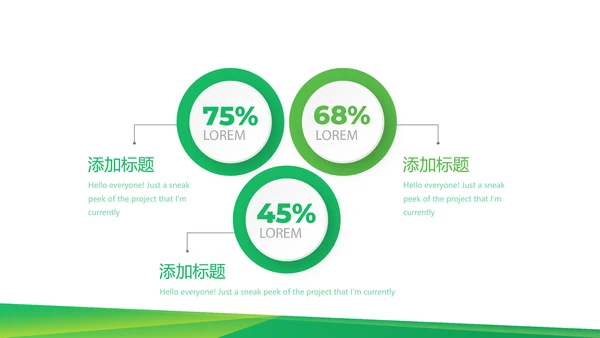 绿色时尚医药代表培训年终工作总结动态PPT