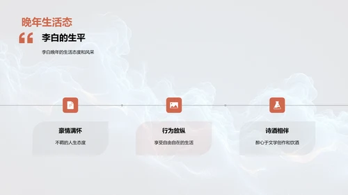 李白诗词解析教学PPT模板