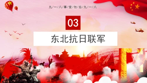 九一八事变勿忘国耻通用PPT模板