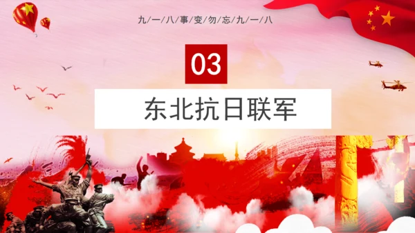 九一八事变勿忘国耻通用PPT模板