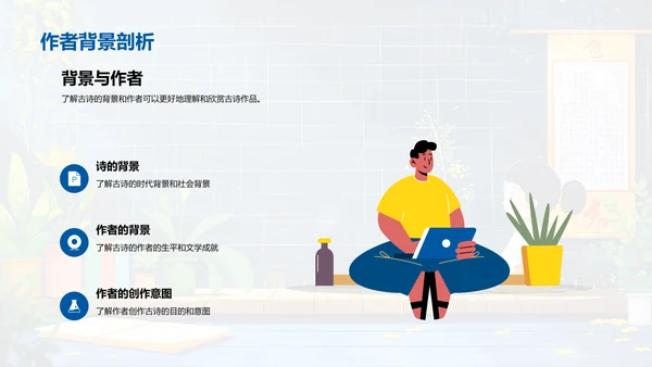 解析古诗韵律PPT模板