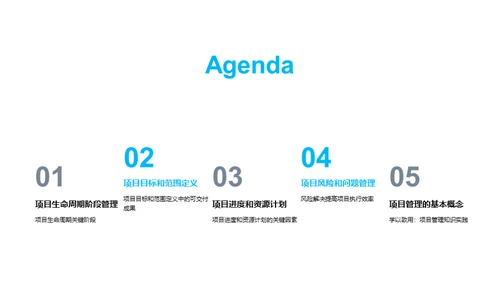 项目管理基础培训