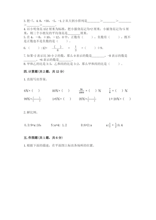 冀教版小升初数学模拟试卷附参考答案（研优卷）.docx