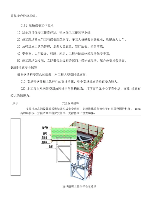 钢结构施工安全管理措施